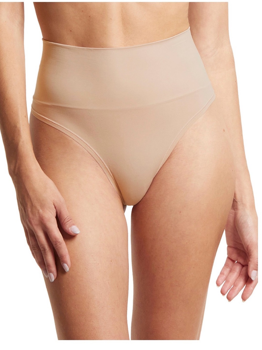 Hanky Panky Body Thong in Black or Tan